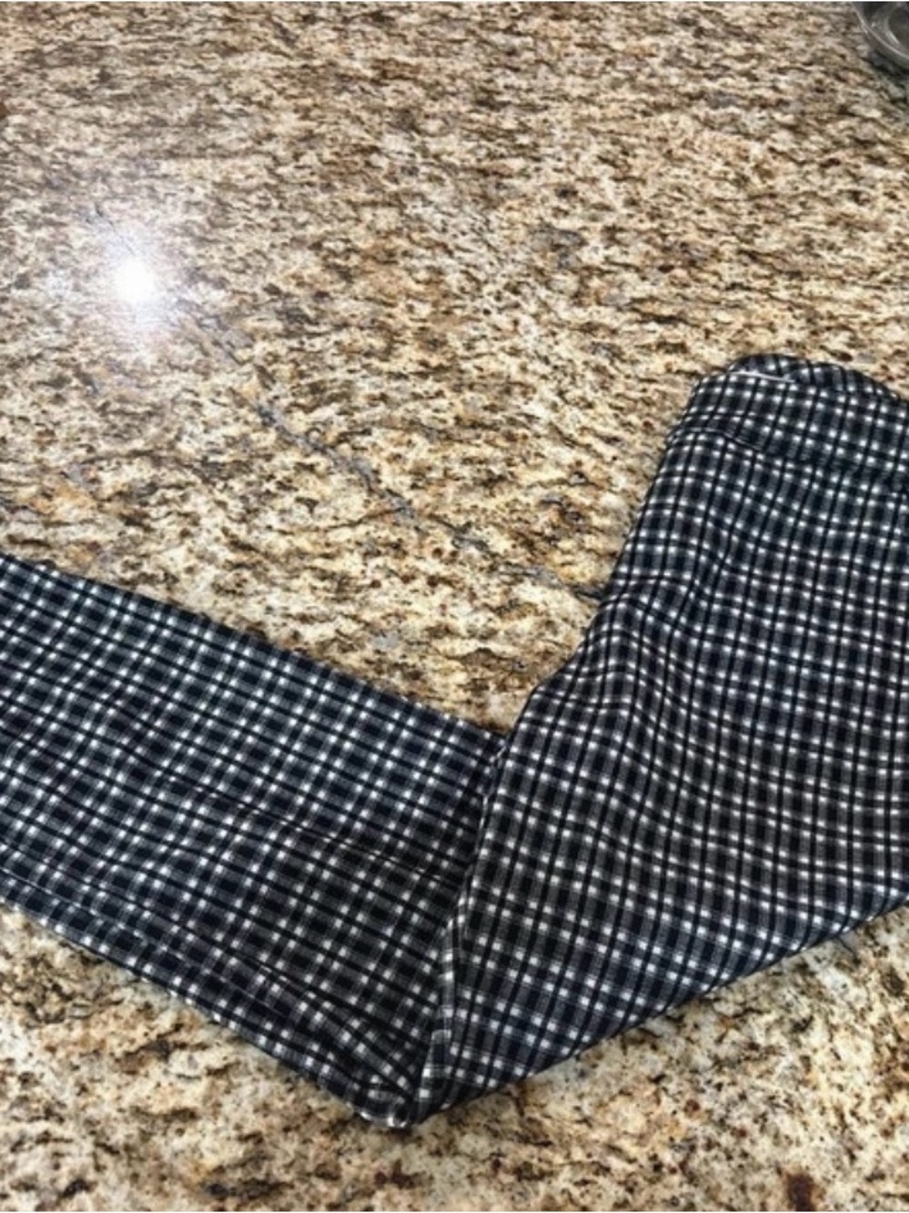 SO Black and White Plaid Women's Leggings